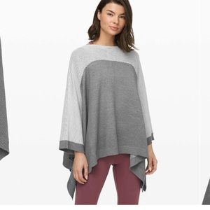 Lululemon | It All Lines Up Poncho in Grey